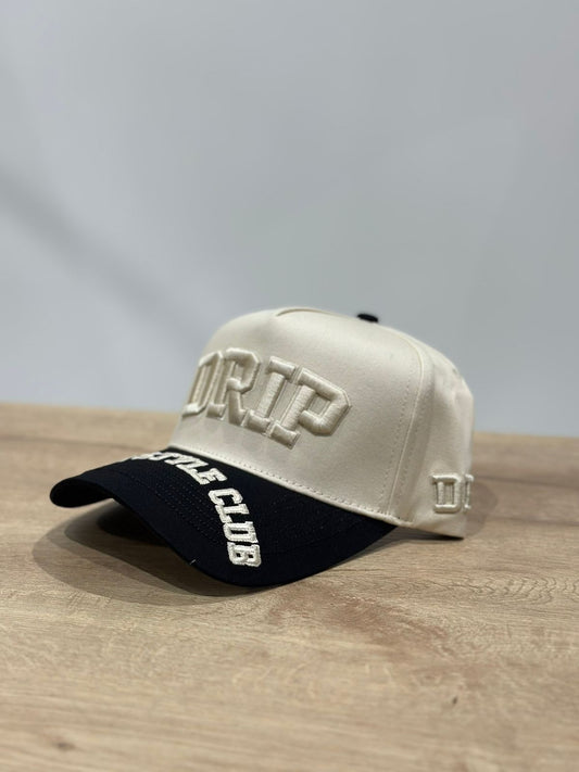CAP DRIP LIFE STYLE CREAM VISOR BLACK