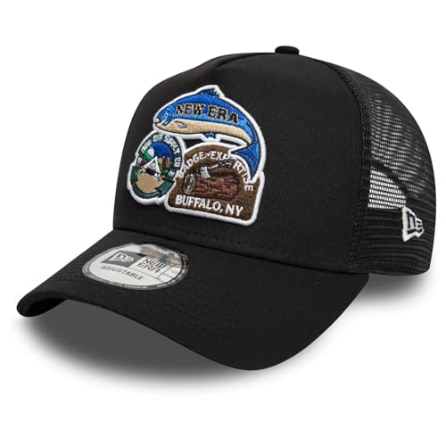 NE OUTDOOR PATCH TRUCKER NEWERA BLK