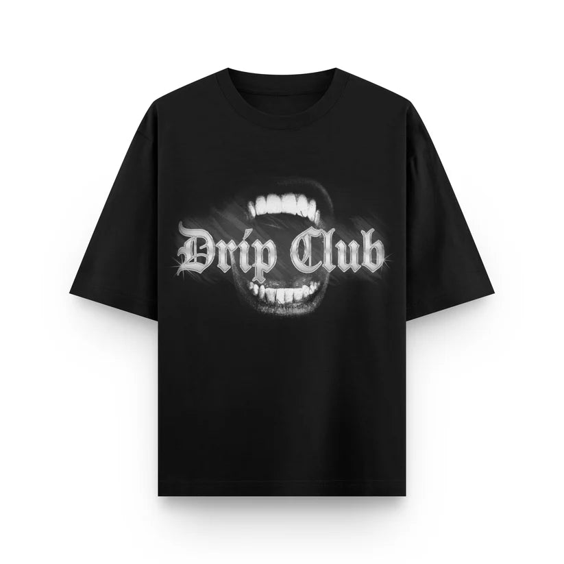 TEE DRIP TEETH BLACK