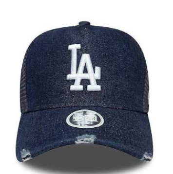 WMNS DENIM TRUCKER LOSDOD NVY