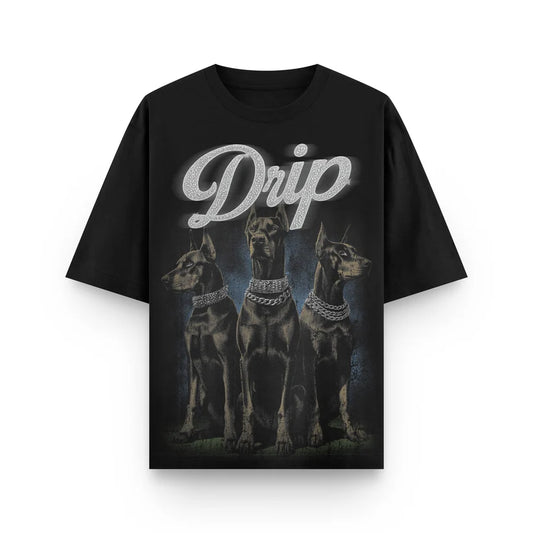 TEE DRIP DOGS BLACK