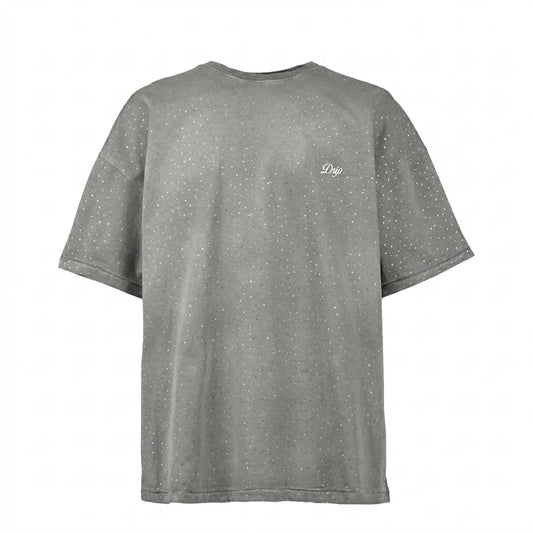 TEE DRIP RIVER WASH GREY