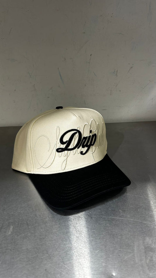 CAP DRIP SIGN BEIGE AND BEIGE