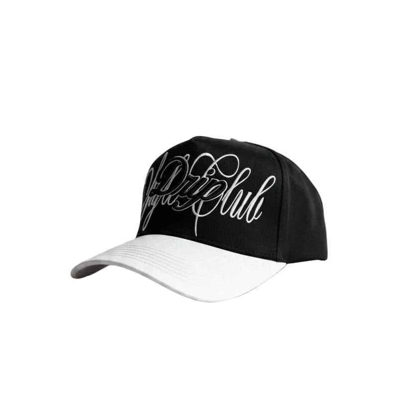 CAP DRIP SIGN WHITE AND BLACK