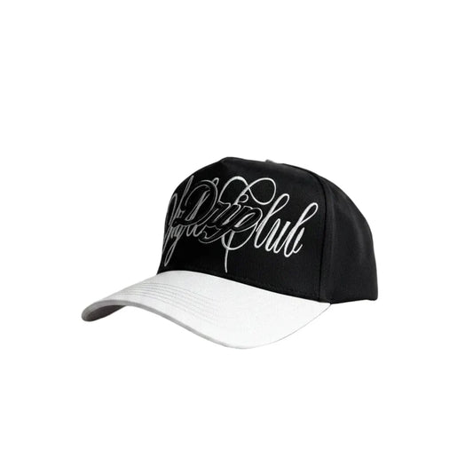 CAP DRIP SIGN WHITE AND BLACK
